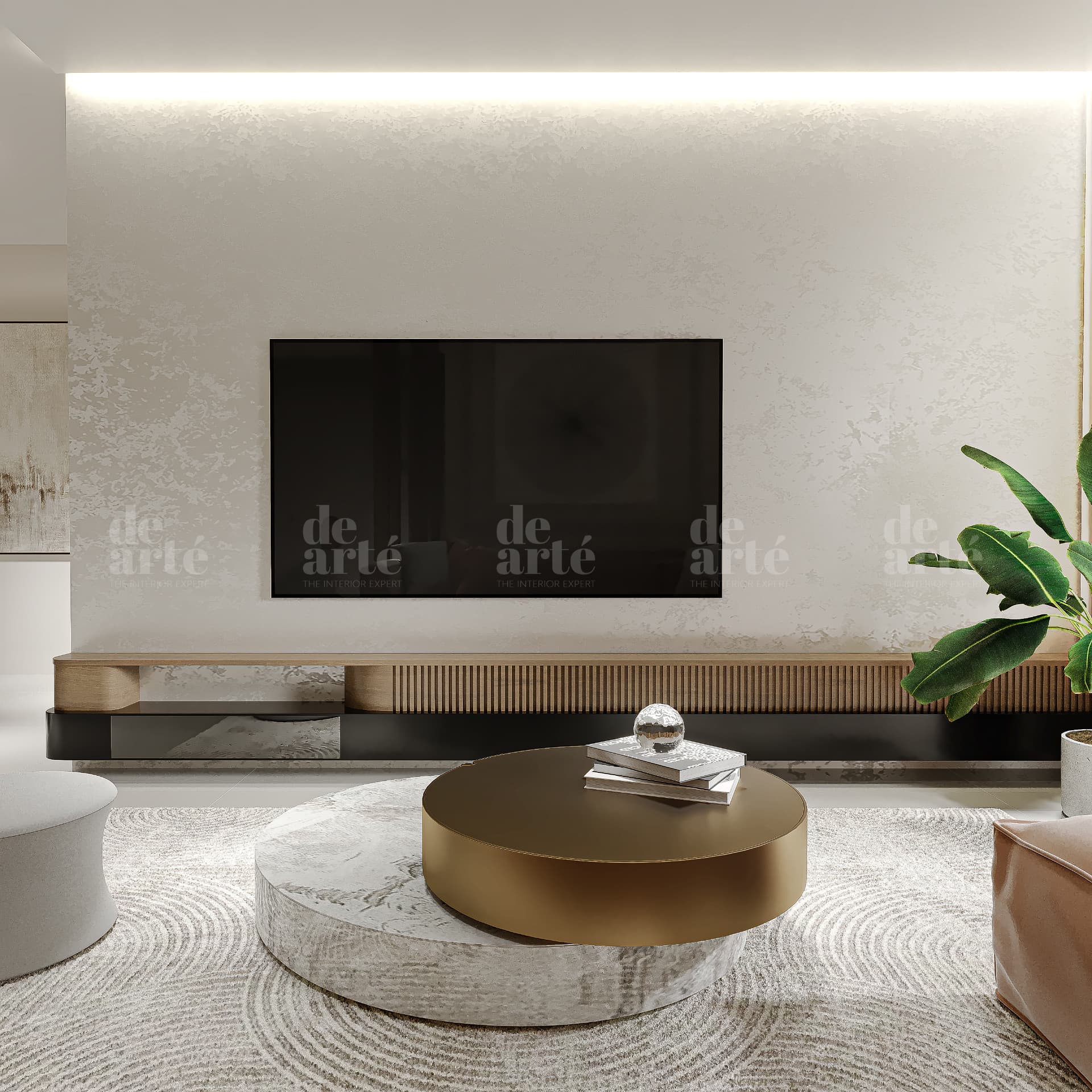 Mr. Hareesh project in Trivandrum — living room