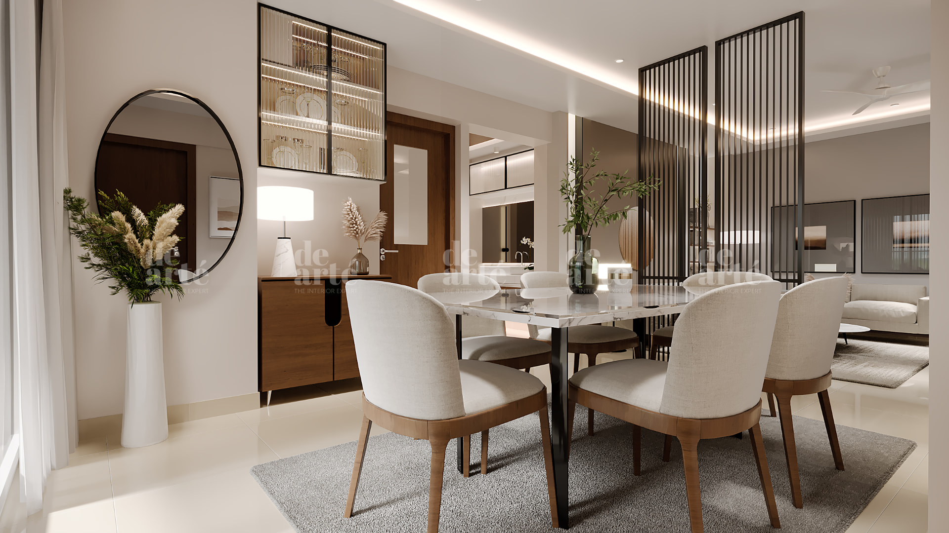 Mr. Aju Wilson project — dining room