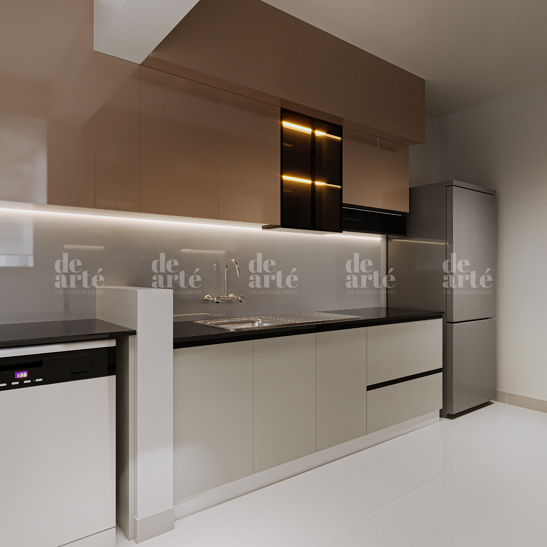 Ani Wilson project — kitchen storage and countertop
