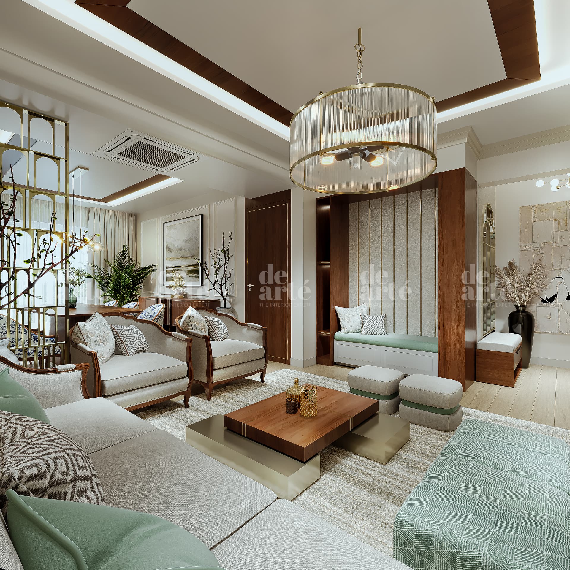 Dr. Aneesa project in Anayara — living room