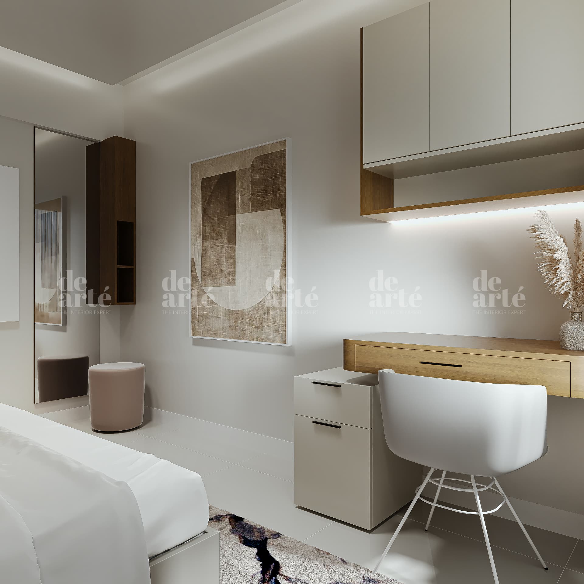 Ani Wilson project — bedroom dressing table and storage